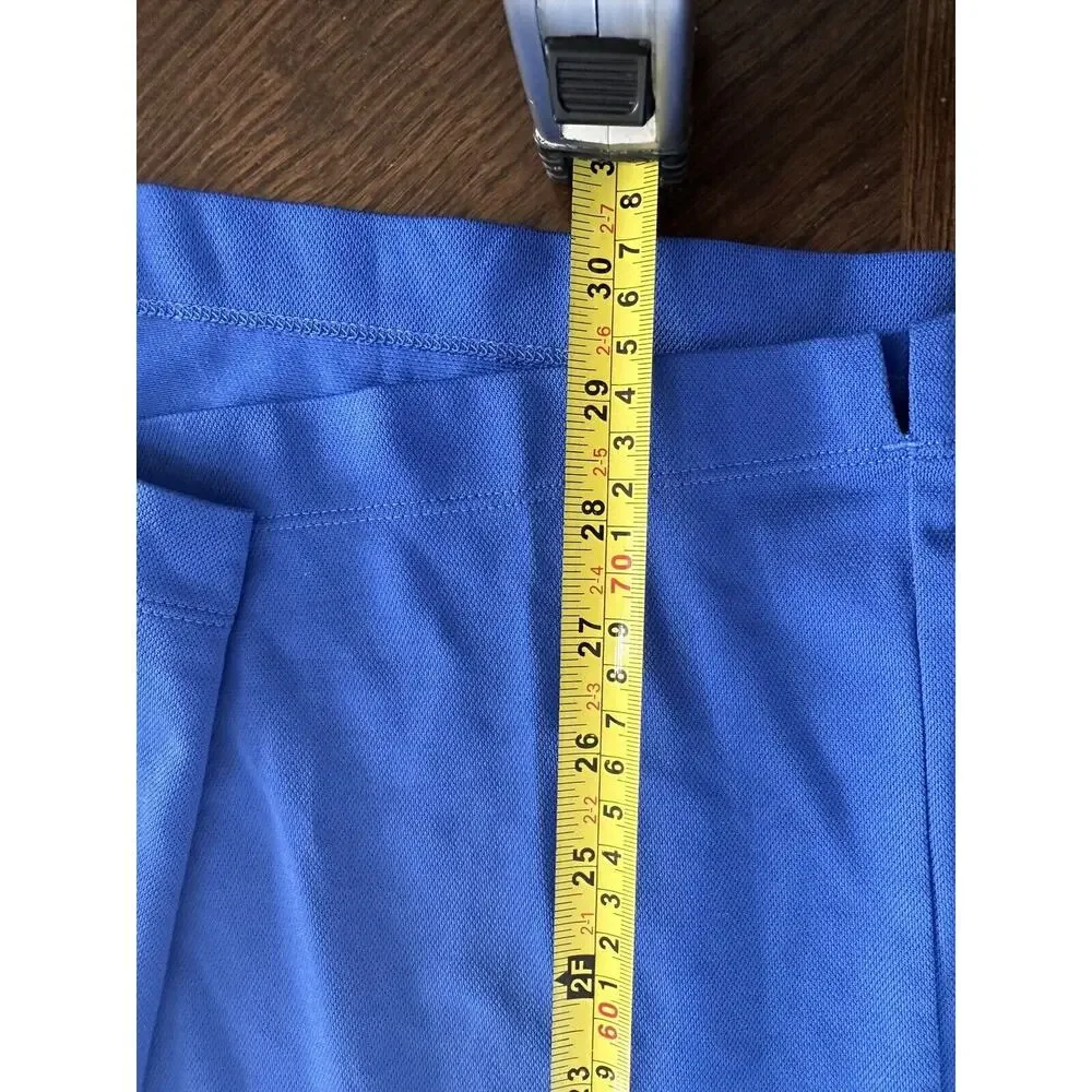 Nike Golf Polo Shirt Mens Adult Size XL Blue Dri Fit Knit